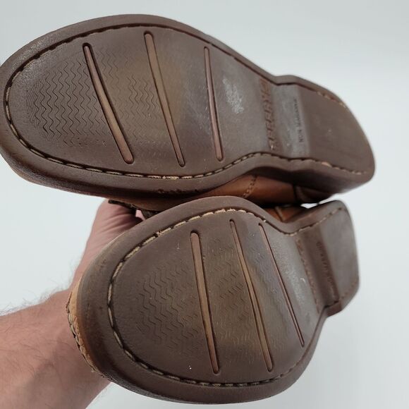 Sperry Top Sider Mens10M Boat Shoes Leather 0777940 Slip On Comfort Preppy EUC - Picture 15 of 16